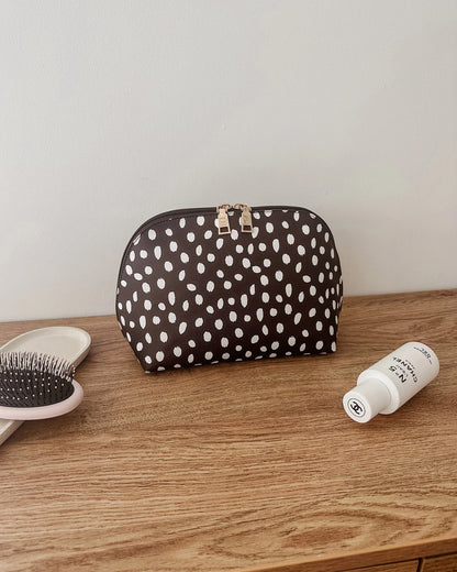 Louenhide Nancy Cosmetic Bag - Chocolate Raindrop