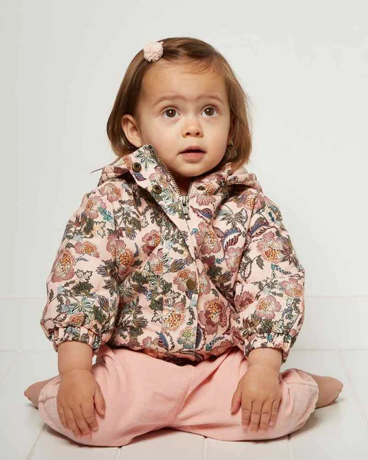 Marlo Bomber | Botanical Blush