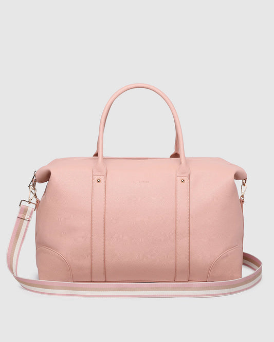 Louenhide Alexis Stripe Weekender Travel Bag - Blush Stripe