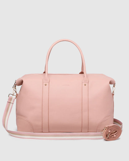 Louenhide Alexis Stripe Weekender Travel Bag - Blush Stripe