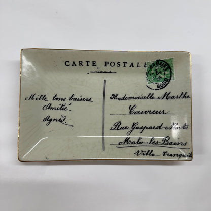 French Postcard Tray