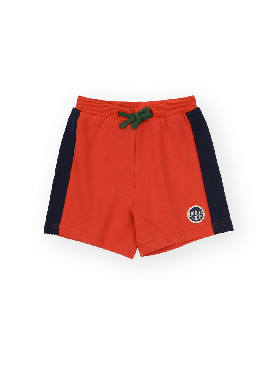 Colour Block Sweat Shorts