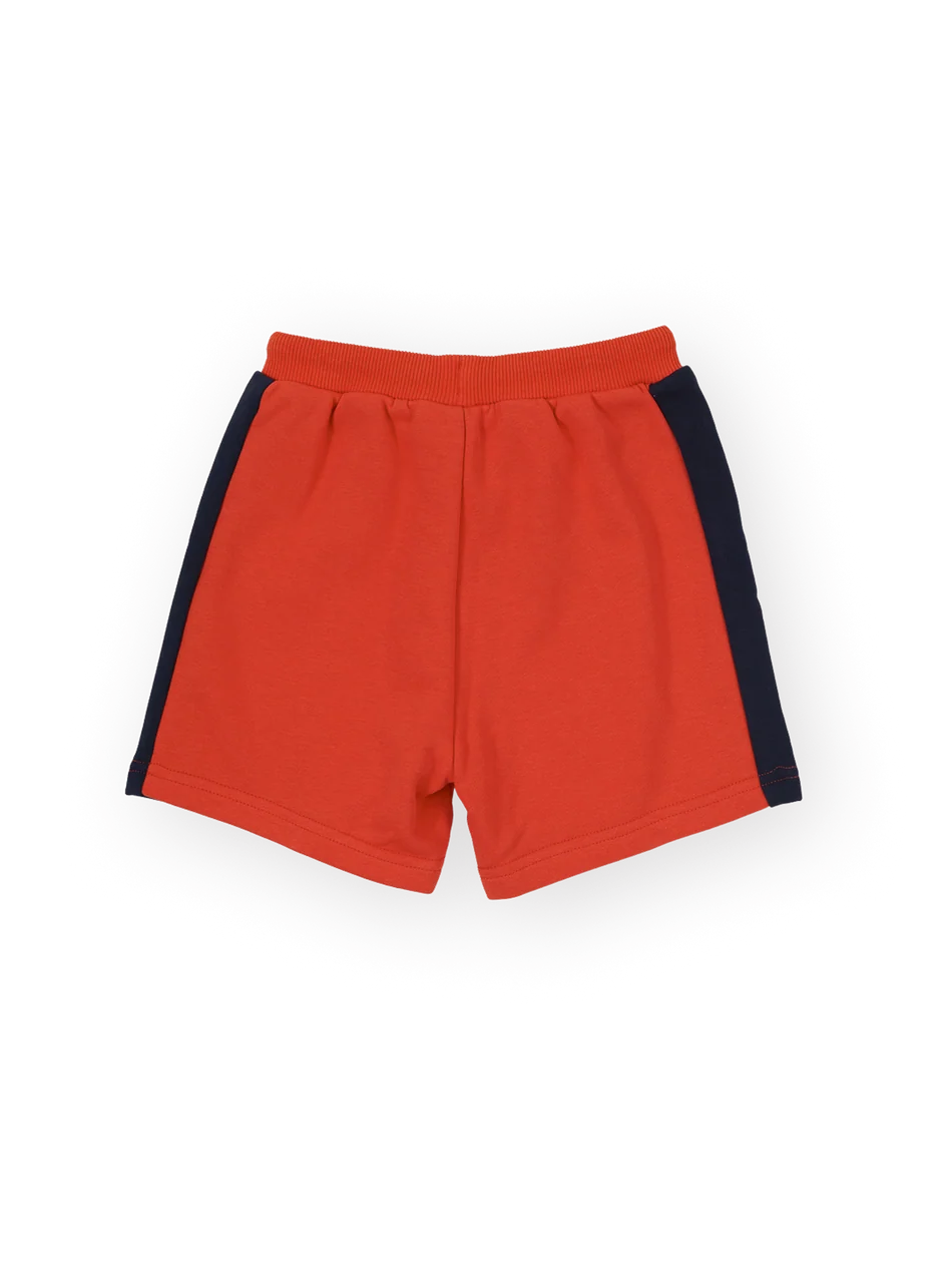Colour Block Sweat Shorts