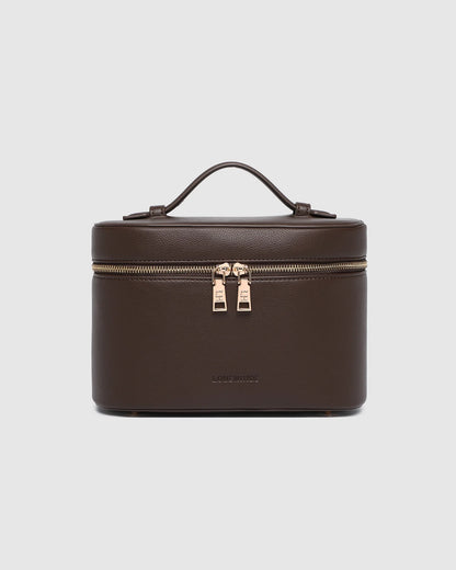 Louenhide Juliette Vanity Case - Chocolate