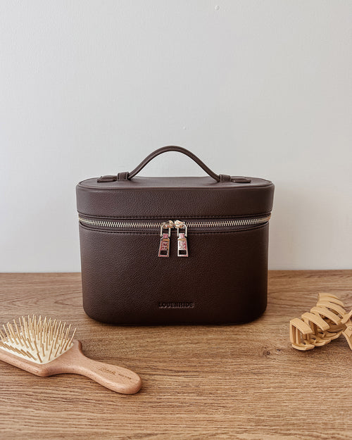 Louenhide Juliette Vanity Case - Chocolate
