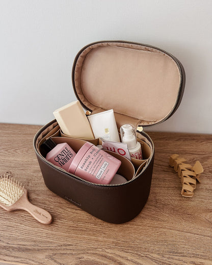Louenhide Juliette Vanity Case - Chocolate