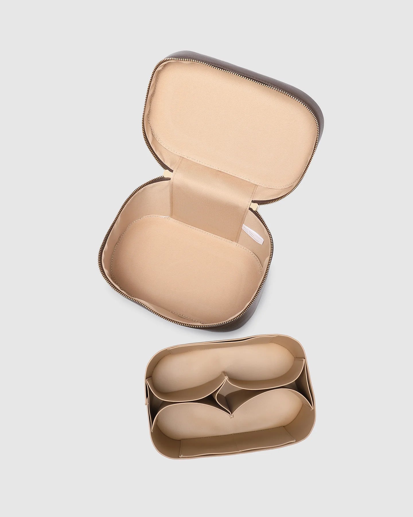 Louenhide Juliette Vanity Case - Chocolate