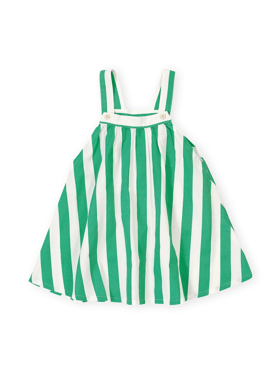 Happy Stripe A-Line Dress