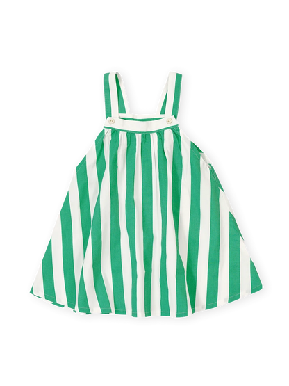 Happy Stripe A-Line Dress