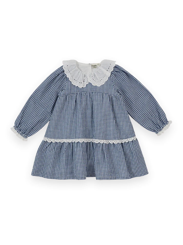 Goldie + Ace Gingham Collared Dress