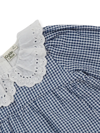 Goldie + Ace Gingham Collared Dress