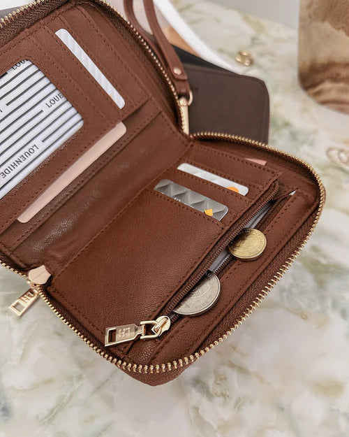 Louenhide Eden Wallet - Saddle Cognac