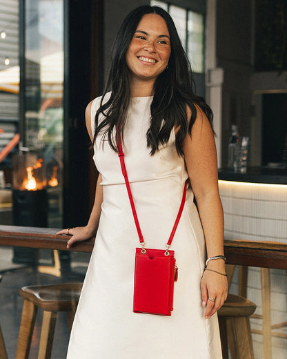 Louenhide Suki Phone Bag - Red