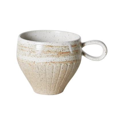Set of 2 Ceylon Mugs / White