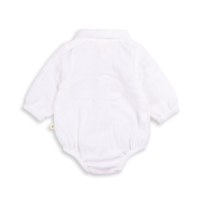 Snow White Long Sleeve Polo Bodysuit