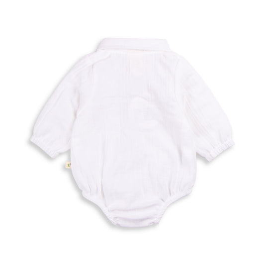 Snow White Long Sleeve Polo Bodysuit