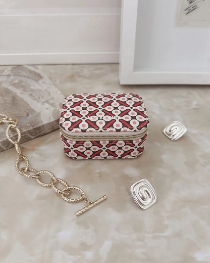 Louenhide Suzie Jewellery Box - Retro Pink
