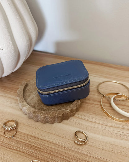 Louenhide Suzie Jewellery Box - Steel Blue