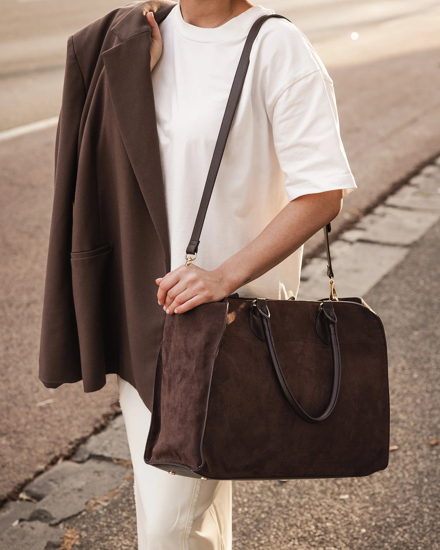 Louenhide Blaire Tote Bag | Chocolate