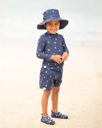 Toshi Swim Kids Board Shorts Classic- Turtle Island