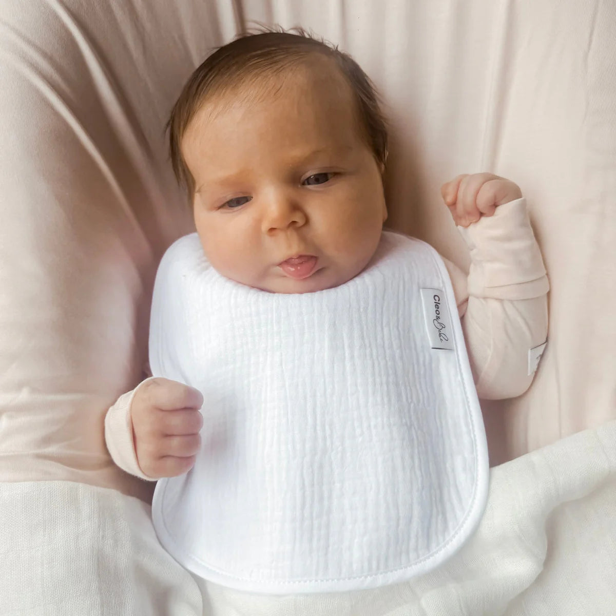 Waterproof Classic Bib - Snow White
