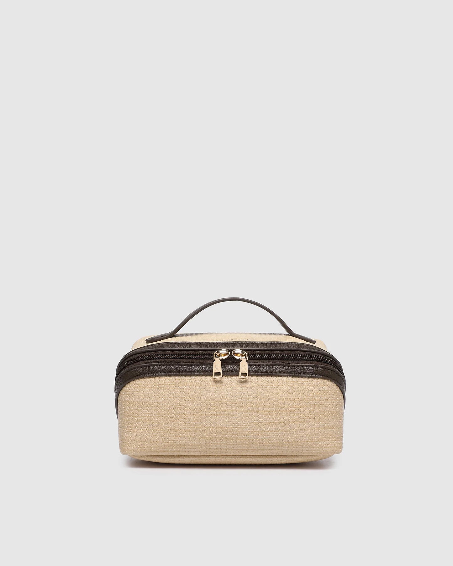 Louenhide Ellis Makeup Bag - Natural Choc