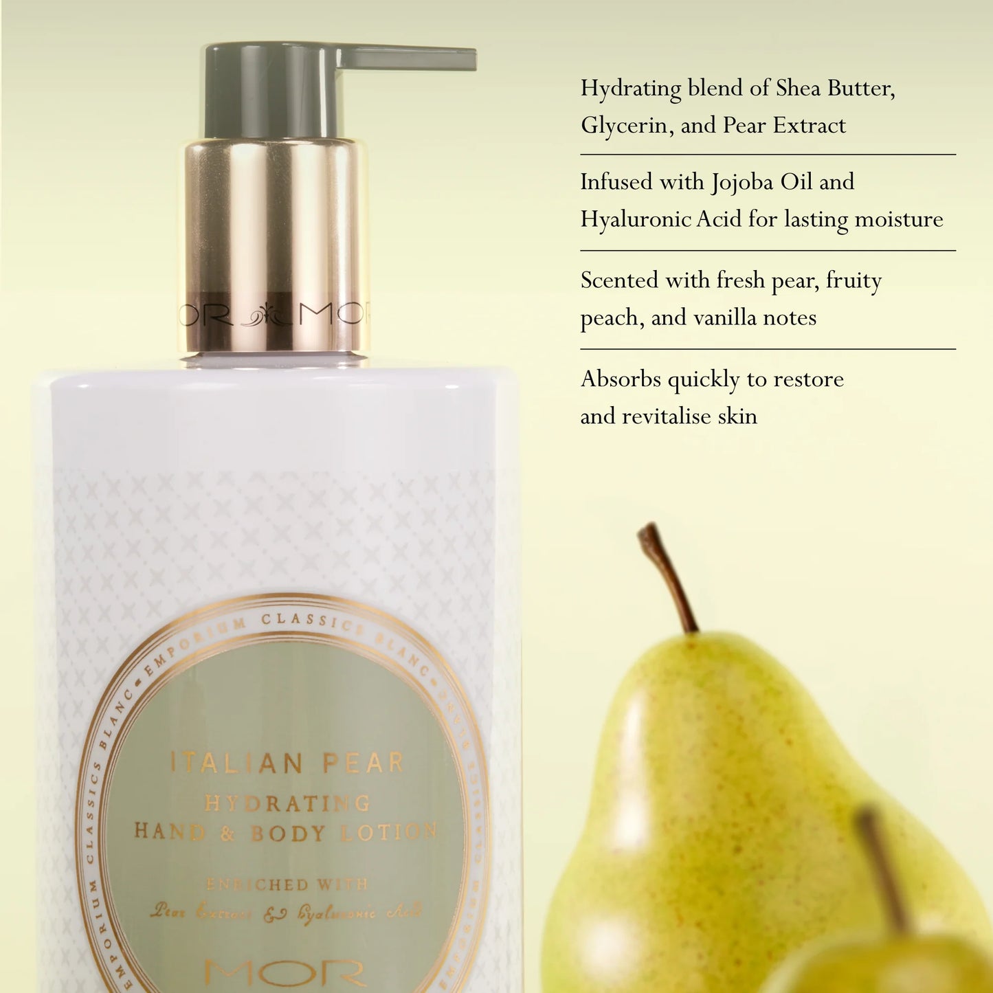 Italian Pear Hand & Body Lotion - 500mL