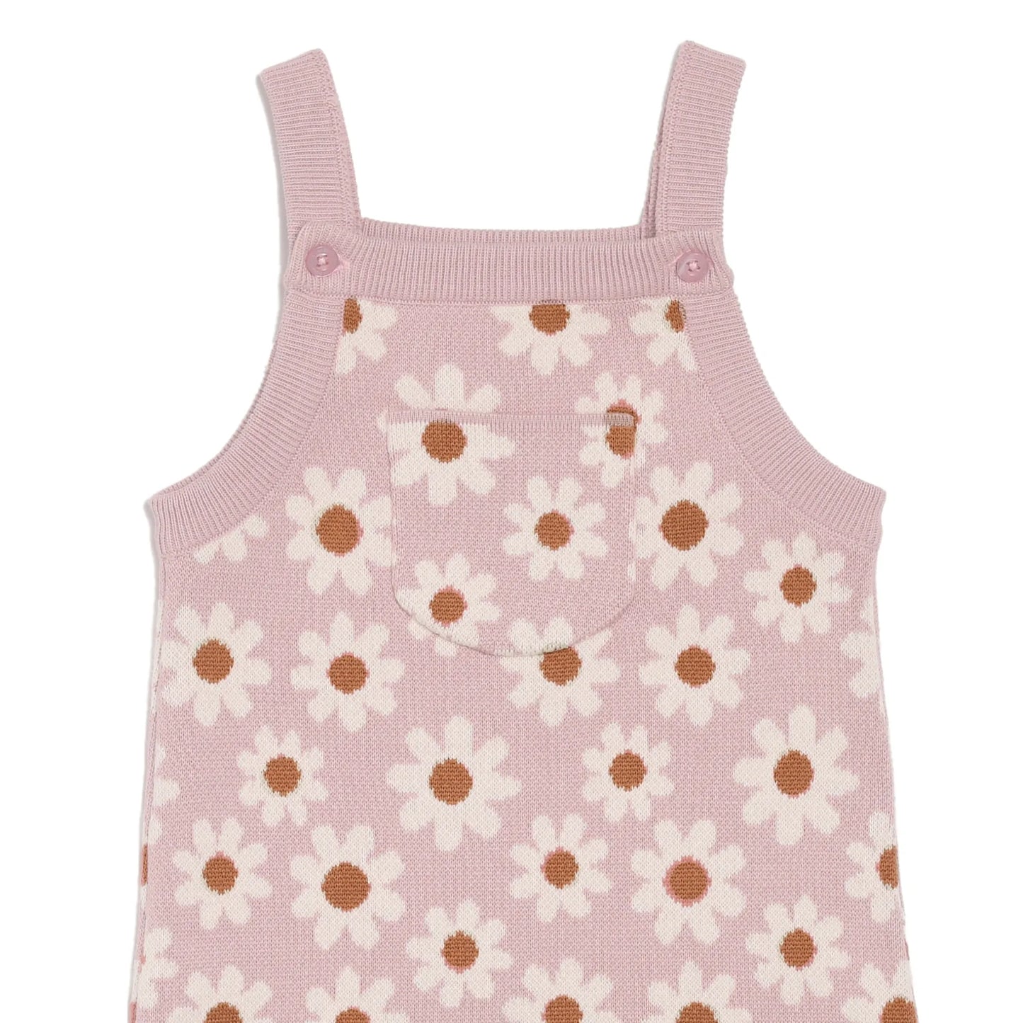 Kyndbaby Jacquard Knit Overall - Paper Daisy