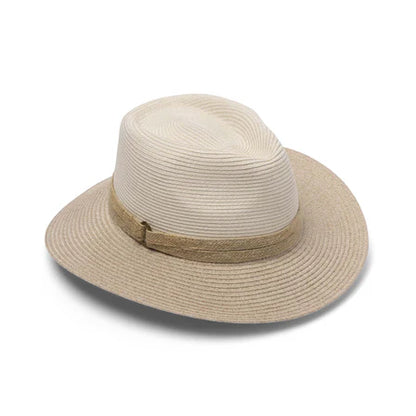 Parsley Bay Fedora - Ivory/Camel