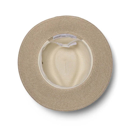 Parsley Bay Fedora - Ivory/Camel