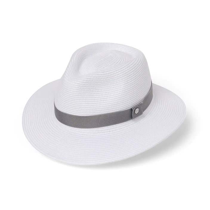 Sawgrass Golf Fedora - White/Navy
