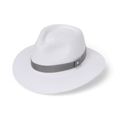 Sawgrass Golf Fedora - White/Navy