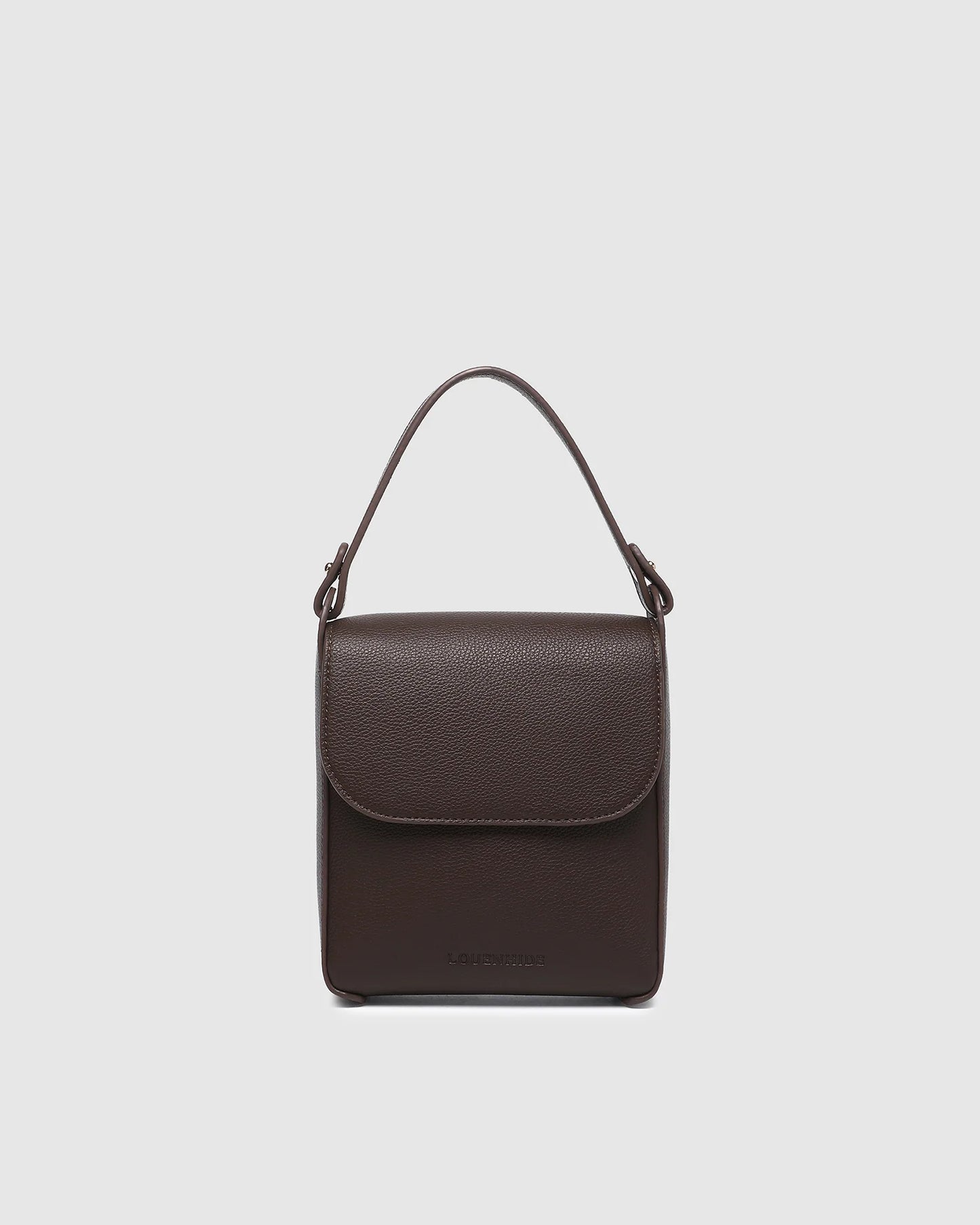Louenhide Bessie Crossbody Phone Bag - Chocolate