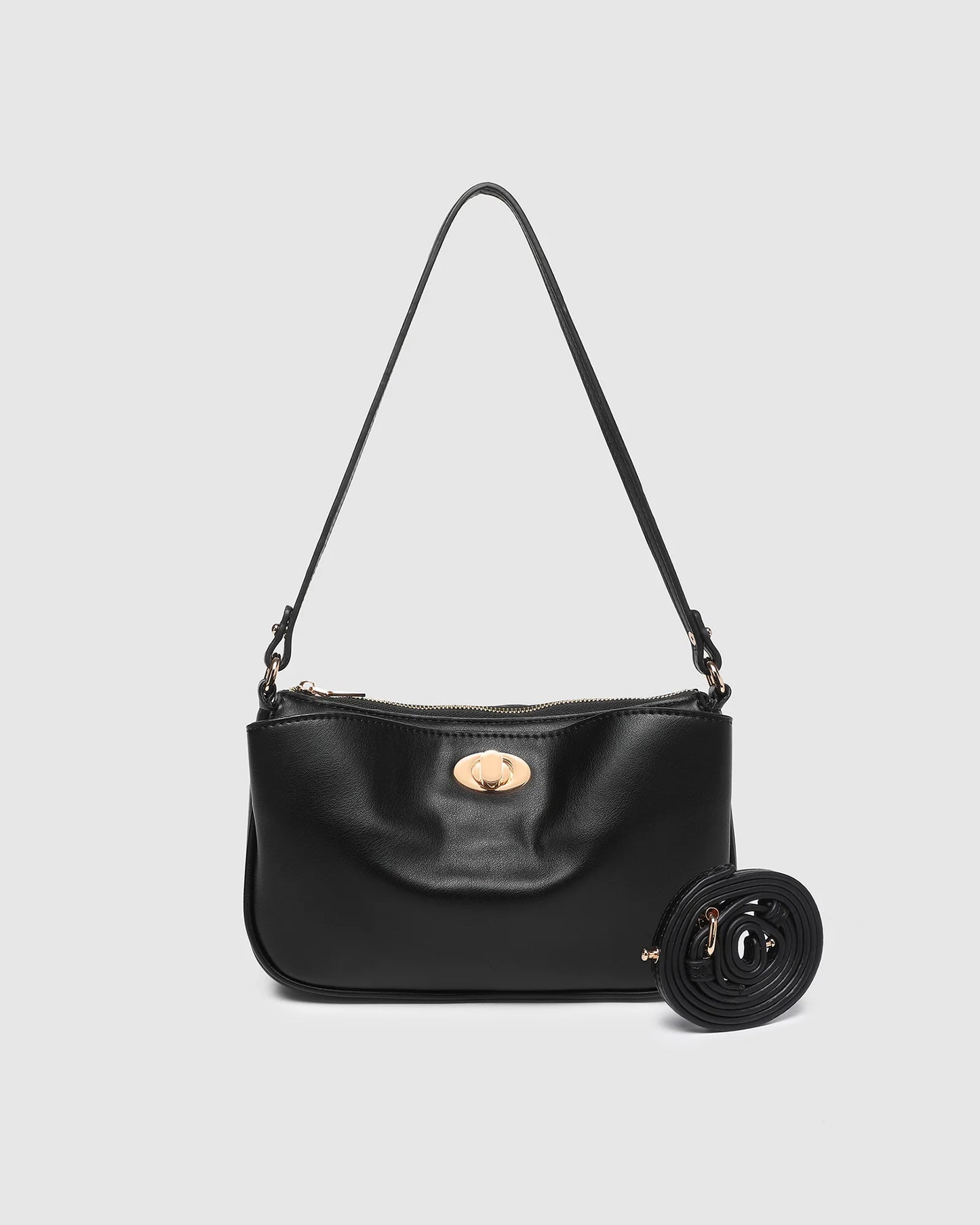 Louenhide Greta Shoulder Bag - Black