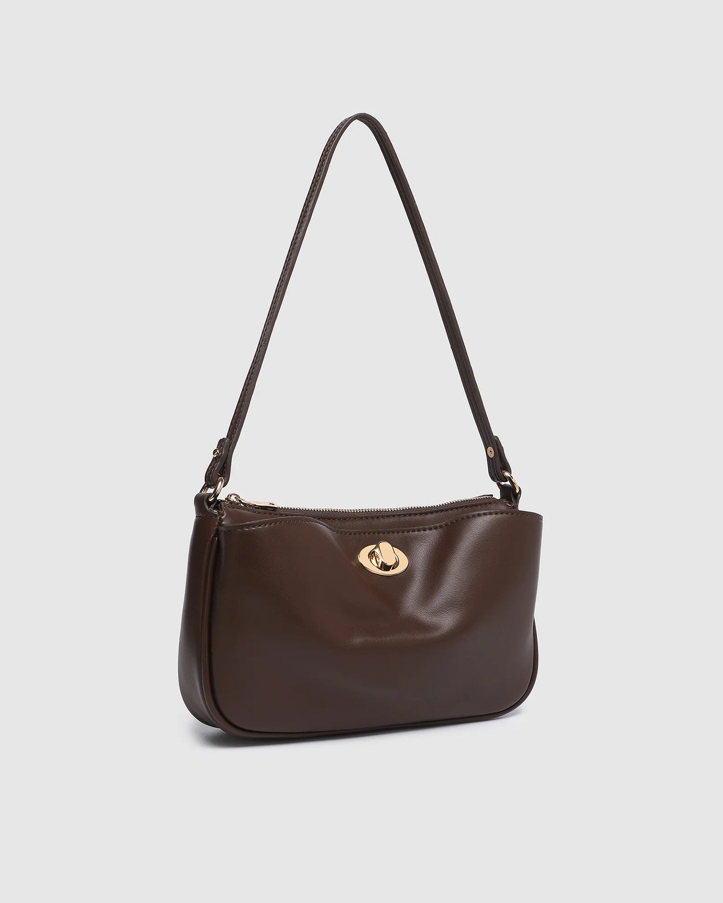 Louenhide Greta Shoulder Bag - Chocolate