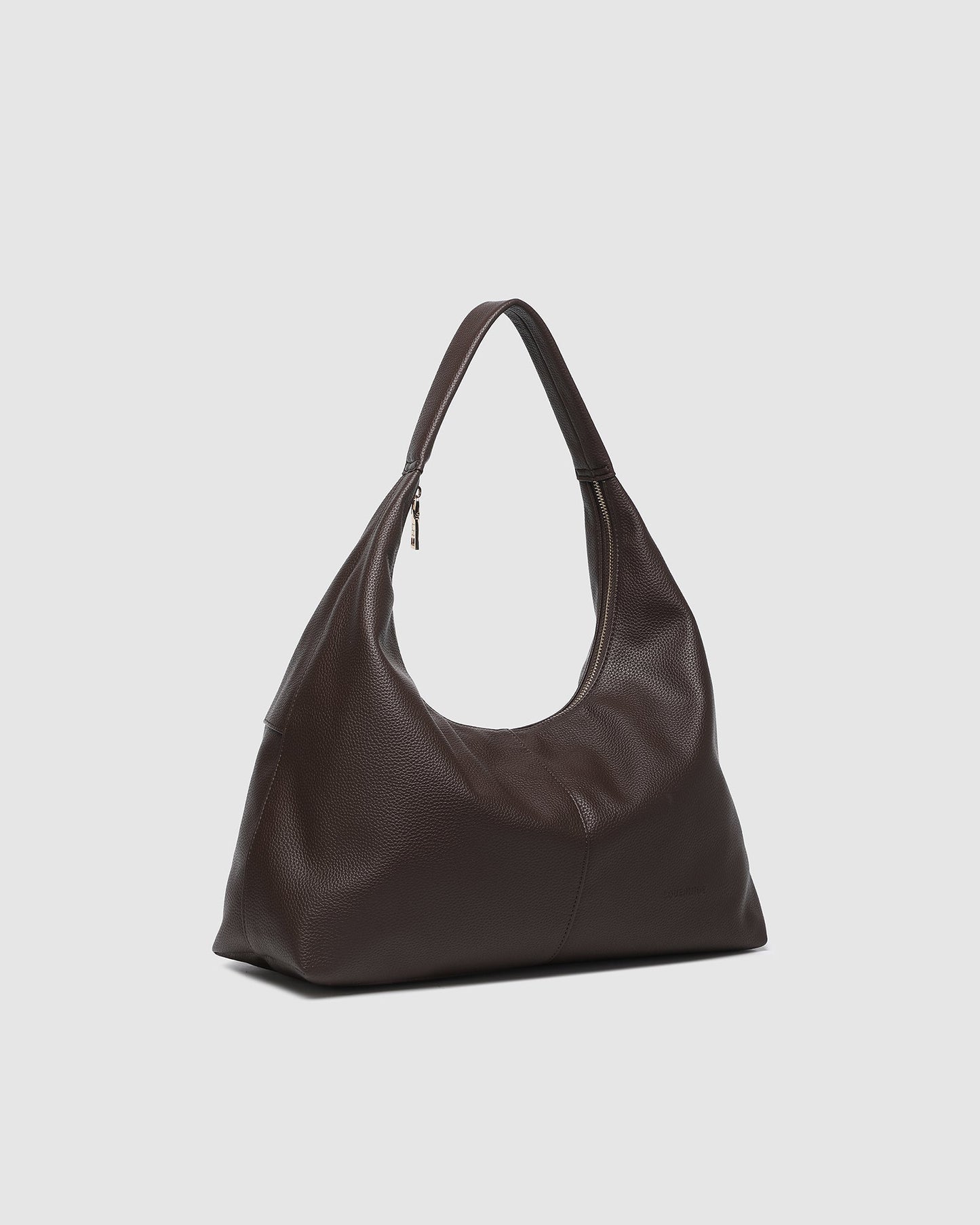 Louenhide Valentina Slouch Shoulder Bag - Chocolate