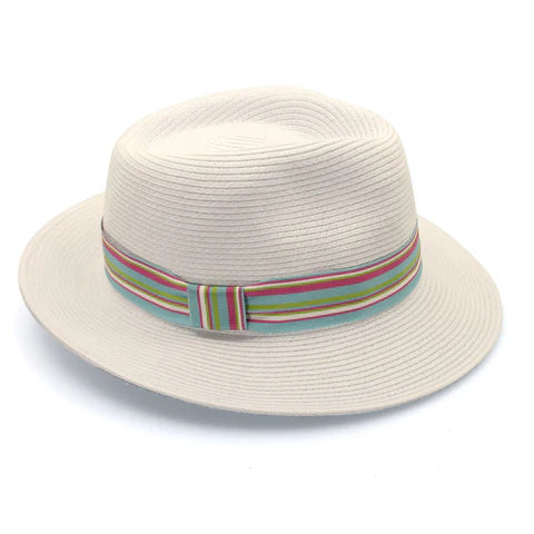Peregian Golf Fedora - Ivory