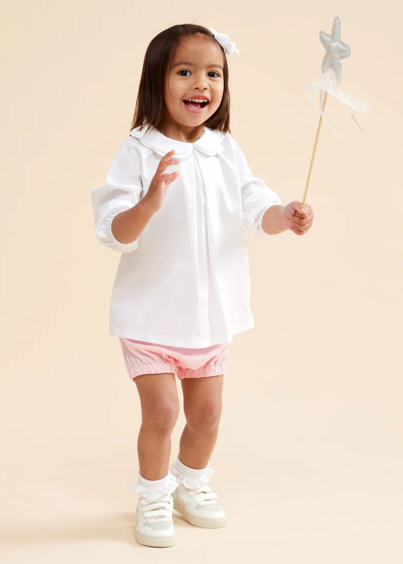 Prudie & Primmie Bubble Shortie - Almond Blossom