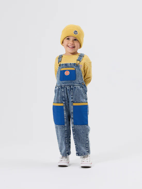 Essential Stripe Rib Top Yellow