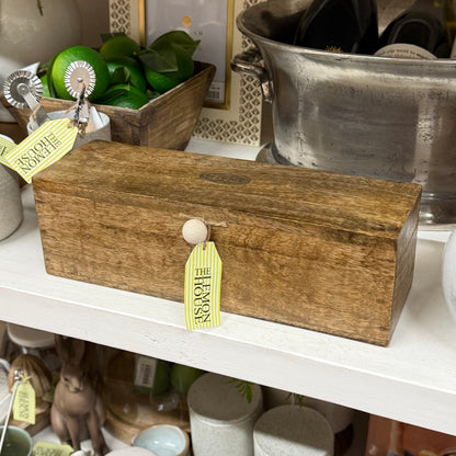 Wooden Tea Box