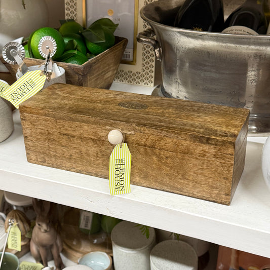 Wooden Tea Box