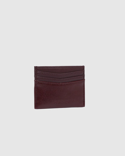 Louenhide Ada Cardholder - Burgundy Patent