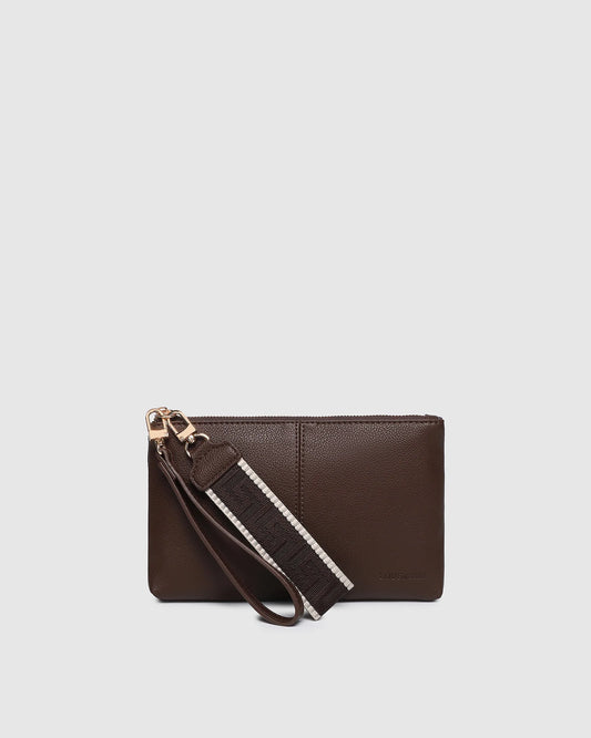 Louenhide Mimi Clutch - Chocolate