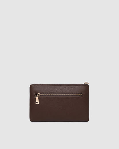 Louenhide Mimi Clutch - Chocolate