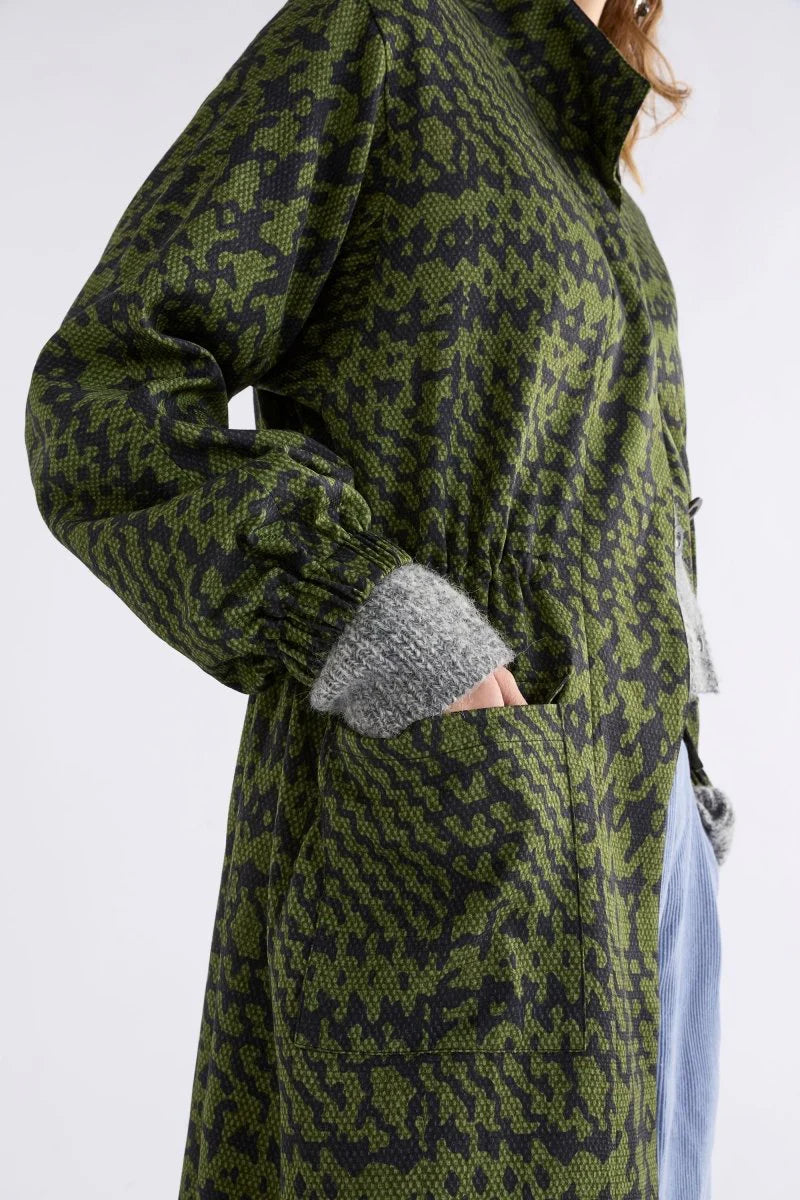 ELK Mitte Coat - Portus Print