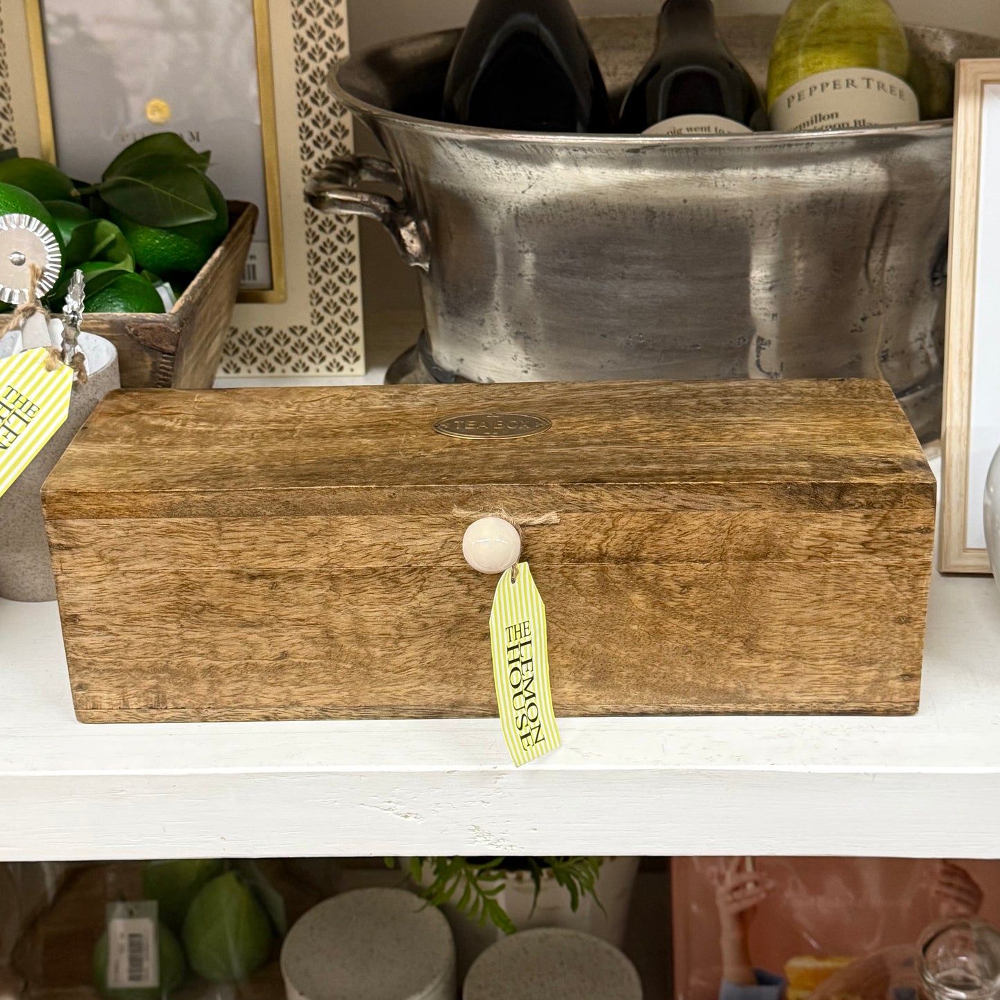 Wooden Tea Box