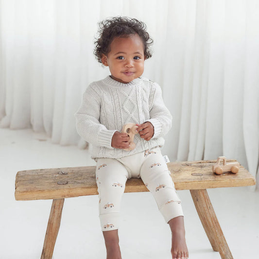 Aster & Oak Classic Car Harem Pants