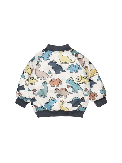Huxbaby B-Ball Dino Reversible Bomber