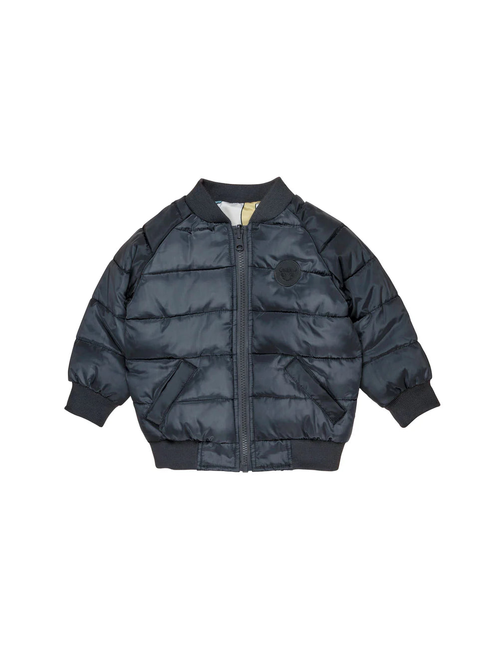 Huxbaby B-Ball Dino Reversible Bomber