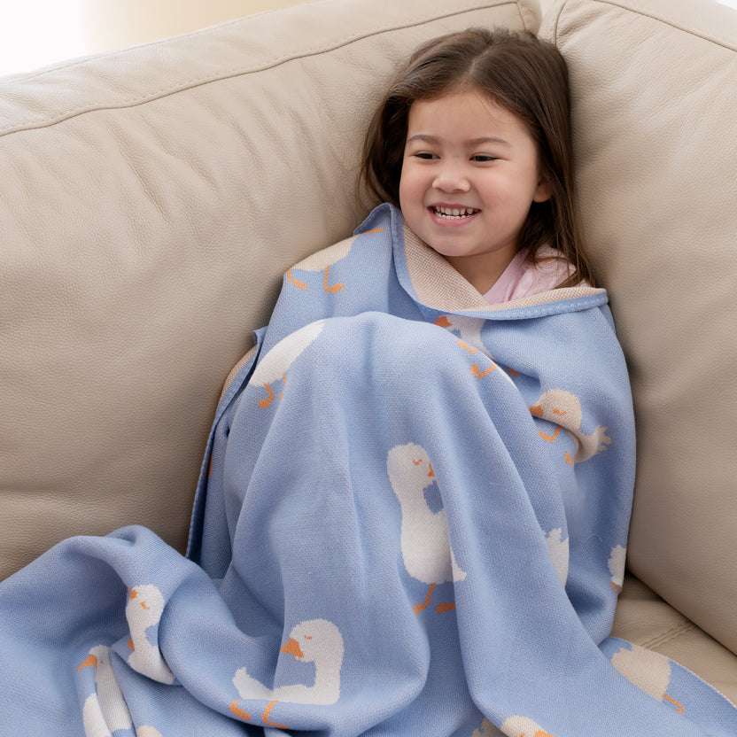 Blue Ducks Luxe Knit Blanket